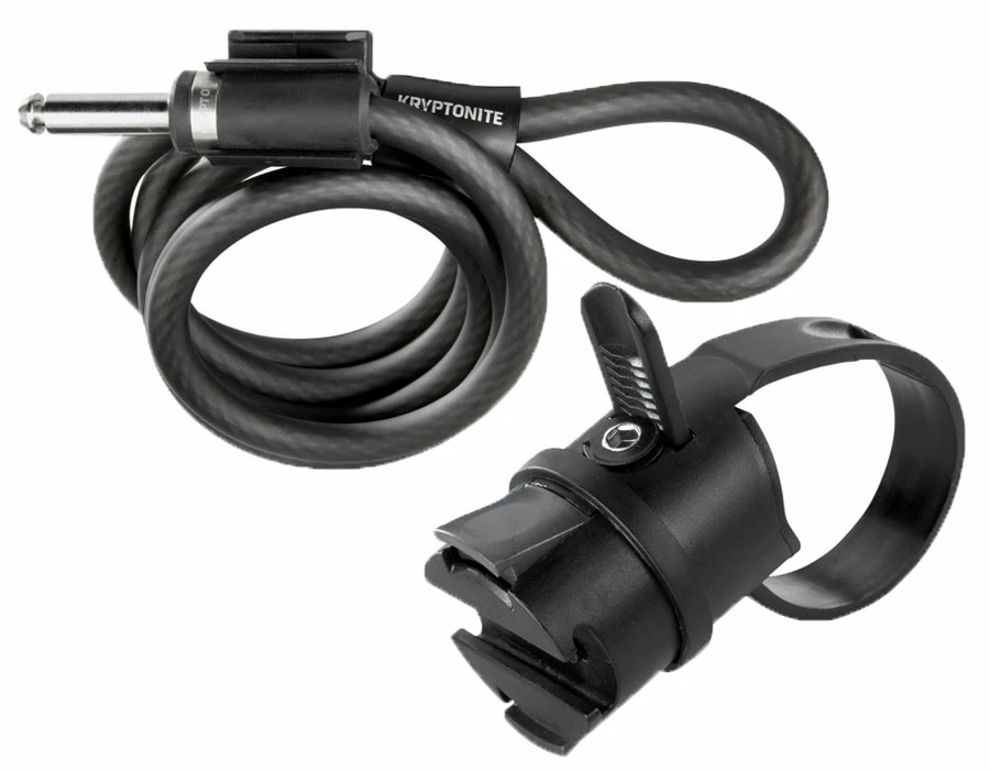 Kryptonite Câble Enfichable + Support 3 Kryptonite Câble Enfichable + Support