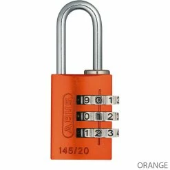 Abus 145/20 Serrure à Combinaison Lock-Tag 13 Abus 145/20 Serrure à Combinaison Lock-Tag -Vélo Électrique Soldes Magasin 46607ABUS145 20LockTagZahlenschloss orange