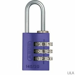Abus 145/20 Serrure à Combinaison Lock-Tag 12 Abus 145/20 Serrure à Combinaison Lock-Tag -Vélo Électrique Soldes Magasin 46610ABUS145 20LockTagZahlenschloss lila
