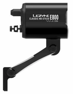 Lezyne Classic HB STVZO E800 Feu Avant Pour Vélo électrique -Vélo Électrique Soldes Magasin 4710582549236LEZYNEClassicHBSTVZOE800E BikeFrontlicht1 LED ECLHB V104AE 3
