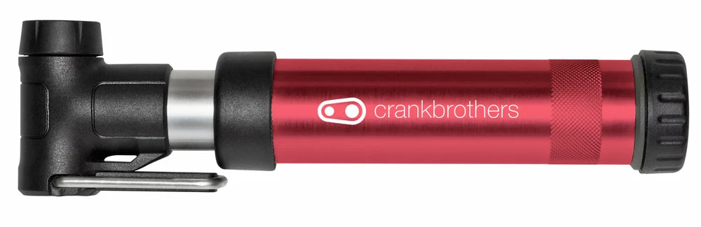 Crankbrothers Mini-pompe Gem S Rouge 3 Crankbrothers Mini-pompe Gem S Rouge