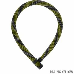 Abus Antivol à Chaîne Ivera Chain 7210/85 -Vélo Électrique Soldes Magasin Abus 87778 7210 85 RACING YELLOW 3