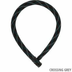 Abus Antivol à Chaîne Ivera Chain 7210/85 -Vélo Électrique Soldes Magasin Abus 87780 7210 85 CROSSING GREY 3