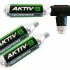 Aktiv-8 Kit De Pompe à CO2, Y Compris 3 Cartouches 16g Avec Filetage -Vélo Électrique Soldes Magasin Aktiv8 CO2 Pumpe 17QsP2fgxWLKSH