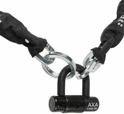 AXA Antivol à Chaîne Loop 110 Avec Cadenas Suspendu -Vélo Électrique Soldes Magasin Axa Loop 110 Kettenschloss 59003895SS d