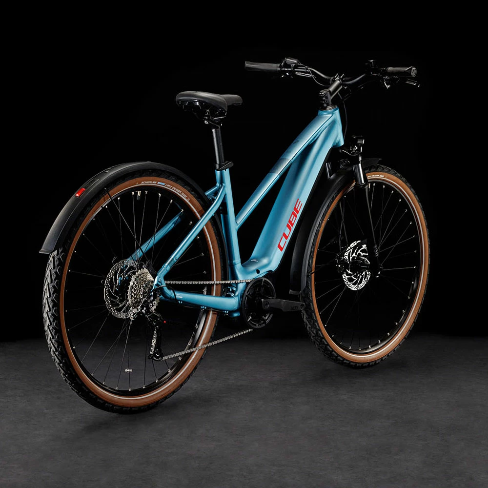 Cube Nuride Hybrid Performance 625 Allroad Lady Metalblue´n´red 4 Cube Nuride Hybrid Performance 625 Allroad Lady Metalblue´n´red – Image 2