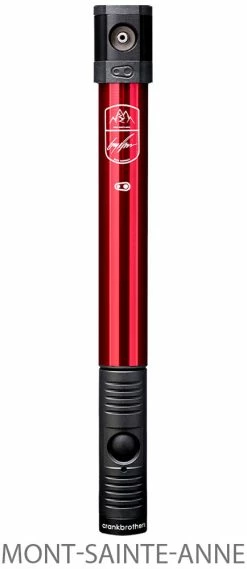 Crankbrothers Pompe à Main Klic HV Avec Manomètre Greg Minnaar Edition -Vélo Électrique Soldes Magasin Crankbrothers Klic HV Greg Minnaar Signature Edition MSA