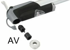 Katana Mini-pompe En Aluminium Avec Manomètre -Vélo Électrique Soldes Magasin Katana Alu Minipumpe mit Manometer 20031104 e