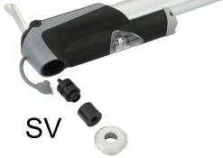 Katana Mini-pompe En Aluminium Avec Manomètre -Vélo Électrique Soldes Magasin Katana Alu Minipumpe mit Manometer 20031104 f