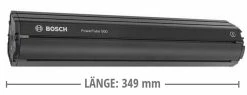 Bosch Batterie PowerTube 500 (BBP280) HORIZONTALE -Vélo Électrique Soldes Magasin PowerTube 500 Akku BBP280 HORIZONTAL 349mm 0275007539