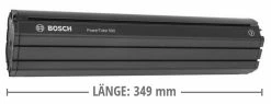 Bosch Batterie PowerTube 500 (BBP281) VERTICAL 10 Bosch Batterie PowerTube 500 (BBP281) VERTICAL -Vélo Électrique Soldes Magasin PowerTube 500 Akku BBP281 Vertikal 349mm 0275007540