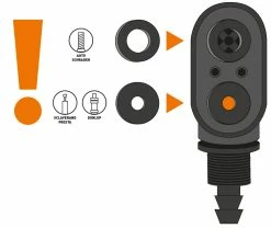 SKS Germany Kit De Caoutchouc De Valve MV Easy -Vélo Électrique Soldes Magasin SKS GERMANY MV Easy Ventilgummiset 11683 d