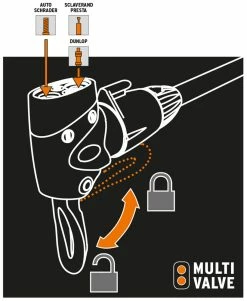 SKS Germany Tête De Soupape Multisoupape -Vélo Électrique Soldes Magasin SKS Multi Valve 10192