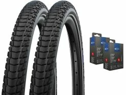 Schwalbe Marathon Plus 40-622 + Chambre à Air SV19 Set