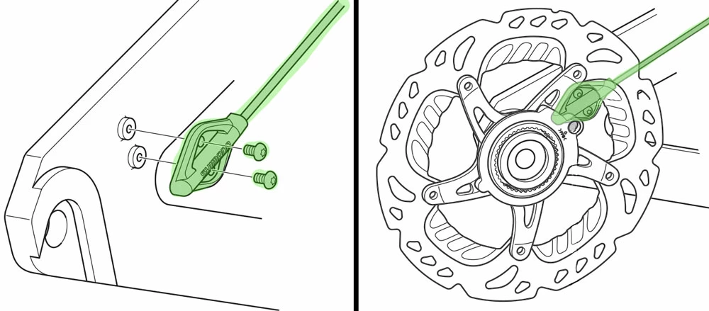 Shimano STEPS SM-DUE11 Capteur De Vitesse Pour Disques De Frein 4 Shimano STEPS SM-DUE11 Capteur De Vitesse Pour Disques De Frein – Image 2