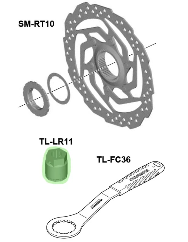 Shimano TL-LR11 Outil Pour Bague De Verrouillage Pour SM-RT10 4 Shimano TL-LR11 Outil Pour Bague De Verrouillage Pour SM-RT10 – Image 2