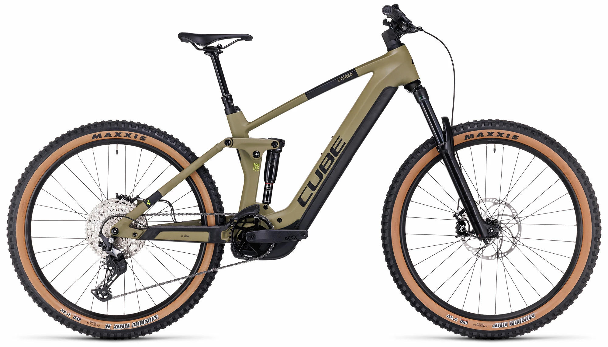 Cube Stereo Hybrid 160 HPC Race 625 27.5 Olive´n´green 3 Cube Stereo Hybrid 160 HPC Race 625 27.5 Olive´n´green