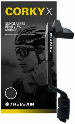 The Beam Miroir Pour Lunettes Corky X 5 The Beam Miroir Pour Lunettes Corky X -Vélo Électrique Soldes Magasin The Beam Corky X Rear View Mirror 1