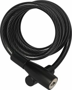 Abus 3506K/120 Antivol à Câble Spiralé -Vélo Électrique Soldes Magasin abus 40769 3506K 120 black 3
