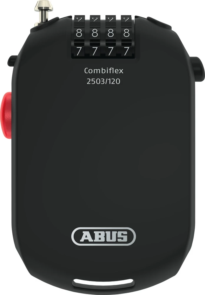 Abus Serrure à Câble Combiflex 2503/120 Roll-Back 3 Abus Serrure à Câble Combiflex 2503/120 Roll-Back