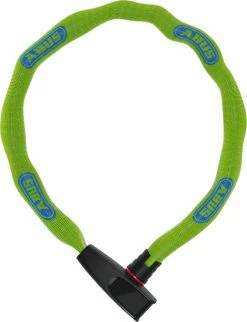 Abus Antivol à Chaîne Catena 6806/75 Neon -Vélo Électrique Soldes Magasin abus catena 680675 neon kettenschloss 82514