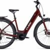 Cube Touring Hybrid EXC 500 Easy Entry Red'n'white -Vélo Électrique Soldes Magasin cube 631161 20119023 Touring Hybrid EXC 500 Easy Entry red n white 1