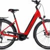 Cube Supreme Sport Hybrid Pro 625 Easy Entry Red'n'black -Vélo Électrique Soldes Magasin cube 632372 20121289 Supreme Sport Hybrid Pro 625 Easy Entry red n black 1