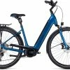 Cube Supreme Sport Hybrid EXC 625 Easy Entry Blue'n'black -Vélo Électrique Soldes Magasin cube 632412 20119239 Supreme Sport Hybrid EXC 625 Easy Entry blue n black 1