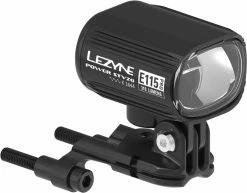 Lezyne Power Pro E115 StVZO Eclairage Avant Pour Vélo électrique, Incl. Interrupteur à Distance