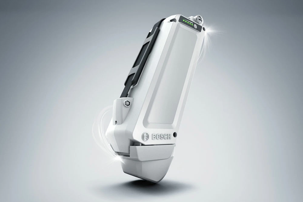 Bosch PowerPack 400 Batterie Cadre Blanc Classic+ 4 Bosch PowerPack 400 Batterie Cadre Blanc Classic+ – Image 2